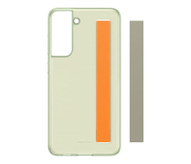 Samsung Slim Strap Cover do Galaxy S21 FE miętowy - 709976 - zdjęcie 1