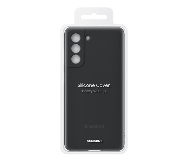 Samsung Silicone Cover do Galaxy S21 FE czarny - 709962 - zdjęcie 1