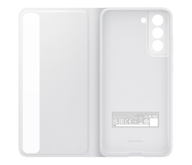 Samsung Clear view cover do Galaxy S21 FE biały - 709972 - zdjęcie 1