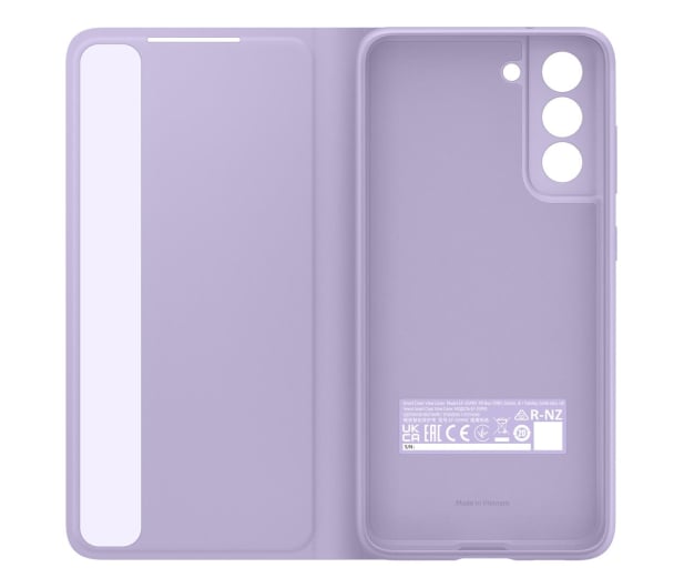 Samsung Clear view cover do Galaxy S21 FE Violet - 709966 - zdjęcie