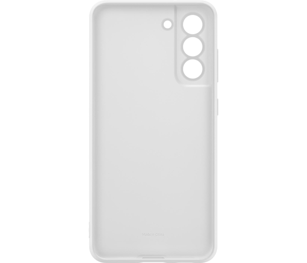 Samsung Silicone Cover do Galaxy S21 FE biały - 709963 - zdjęcie 2