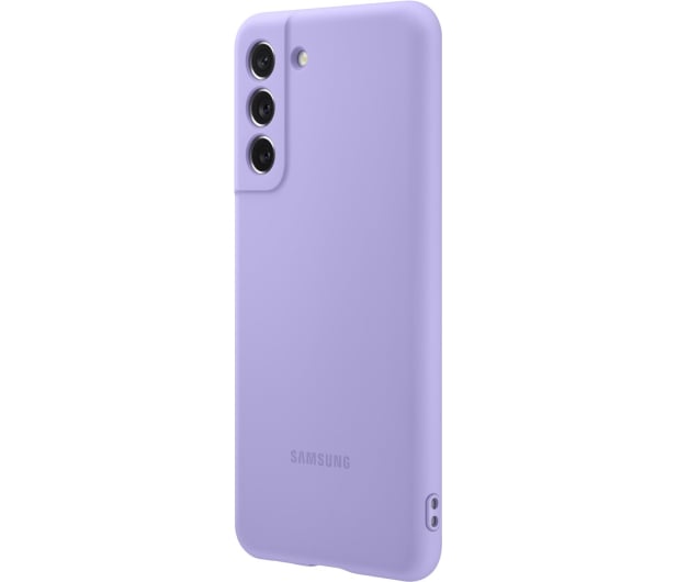 Samsung Silicone Cover do Galaxy S21 FE fioletowy - 709961 - zdjęcie 4