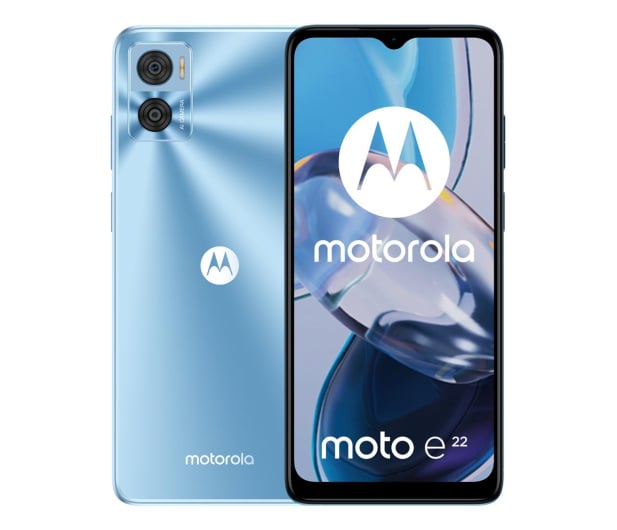 Motorola moto e22 4/64GB Crystal Blue - 1080665 - zdjęcie