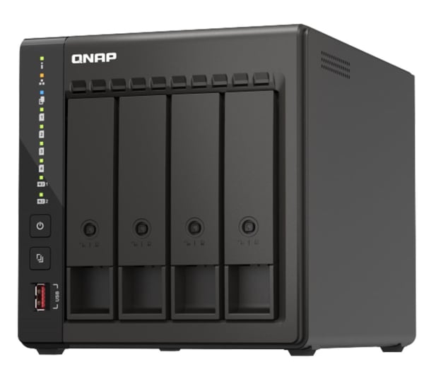 QNAP TS-453E-8G (4xHDD, 4x2.0-2.6GHz, 8GB, 4xUSB, 2xLAN) - 1080742 - zdjęcie