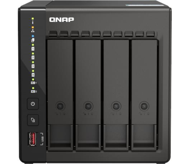 QNAP TS-453E-8G (4xHDD, 4x2.0-2.6GHz, 8GB, 4xUSB, 2xLAN) - 1080742 - zdjęcie 2