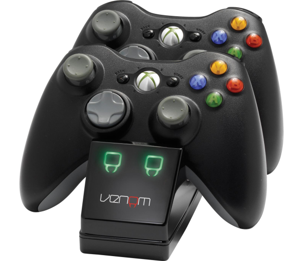 Venom Xbox 360 Podwójna stacja dokująca + 2 baterie - 1082103 - zdjęcie 3