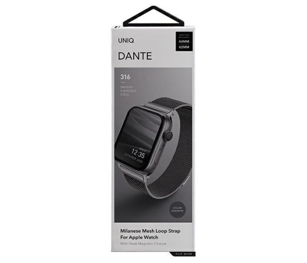 Uniq Bransoleta Dante do Apple Watch graphite - 1082113 - zdjęcie 2
