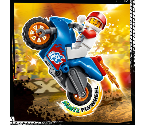 LEGO City 60298 Rakietowy motocykl kaskaderski - 1026659 - zdjęcie 6