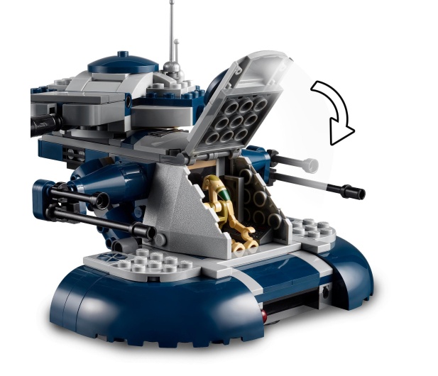 LEGO Star Wars 75283 Czołg opancerzony (AAT) - 579138 - zdjęcie 8