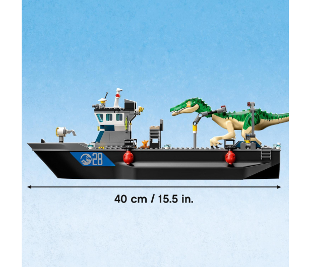 LEGO Jurassic World 76942 Barionyks i ucieczka łodzią - 1024898 - zdjęcie 9