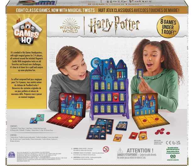 Spin Master Hogwart pełen gier - 8 gier Harry Potter - 1076429 - zdjęcie 2