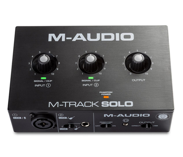 M-Audio M-Track SOLO - Interfejs Audio USB - 1083808 - zdjęcie