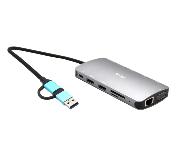 i-tec USB 3.0 USB-C/TB 3x Display Travel Nano Dock LAN PD100 - 1083728 - zdjęcie