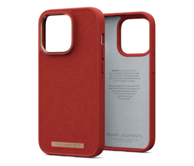 Njord Comfort+ Case do iPhone 14 Pro Burnt Orange - 1084538 - zdjęcie