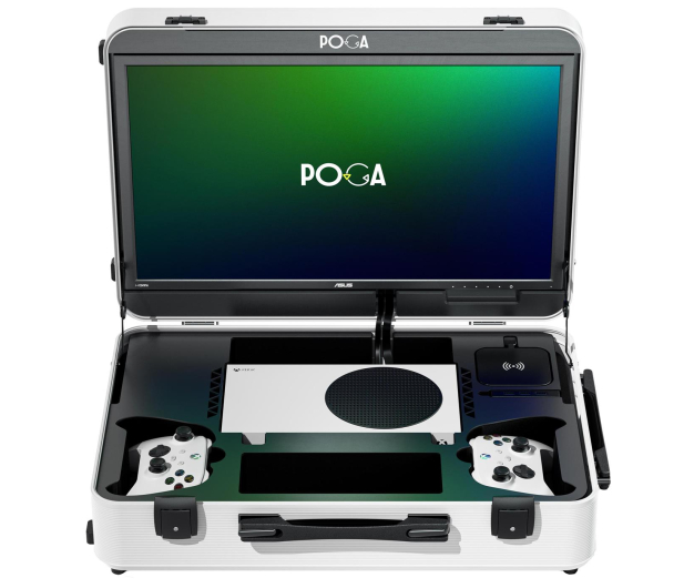 PoGa Mobilna walizka POGA PRO White SeriesS z monitorem - 1074183 - zdjęcie 2