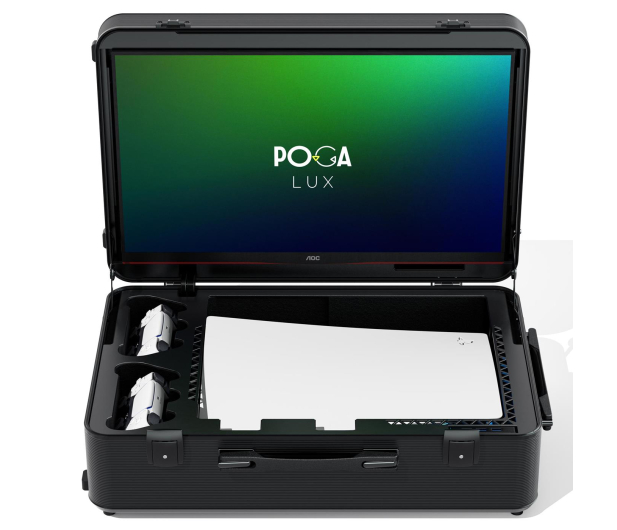 PoGa Mobilna walizka POGA LUX Black PS 5 z monitorem - 1074185 - zdjęcie 2