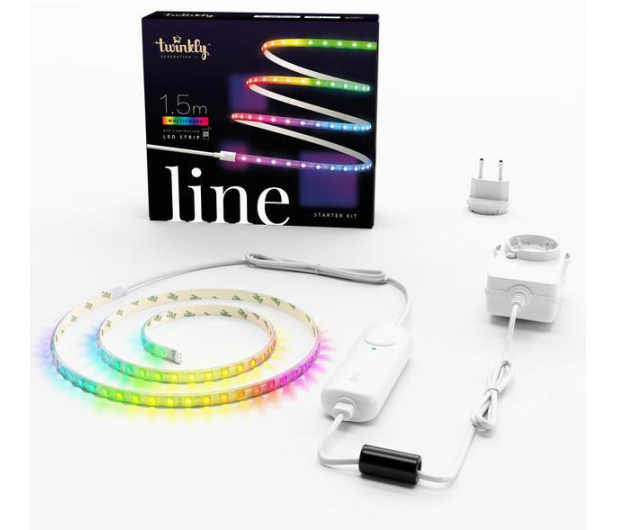 Twinkly Taśma Line Starter Kit 90 LED 1,5 M Biały - 1080536 - zdjęcie 2