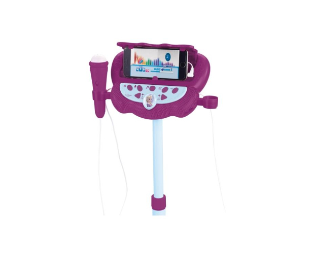 Lexibook Frozen Zestaw Karaoke dla dzieci LED z dwoma mikrofonami - 1085647 - zdjęcie 4