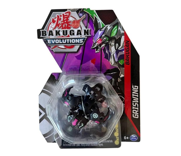 Spin Master Bakugan Evolutions kula podstawowa Bat Monster Black - 1084997 - zdjęcie
