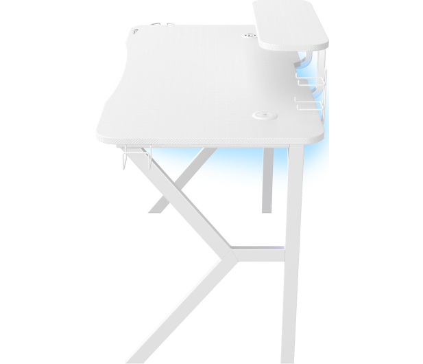 Genesis Biurko gamingowe HOLM 320 RGB białe - 1077883 - zdjęcie 4