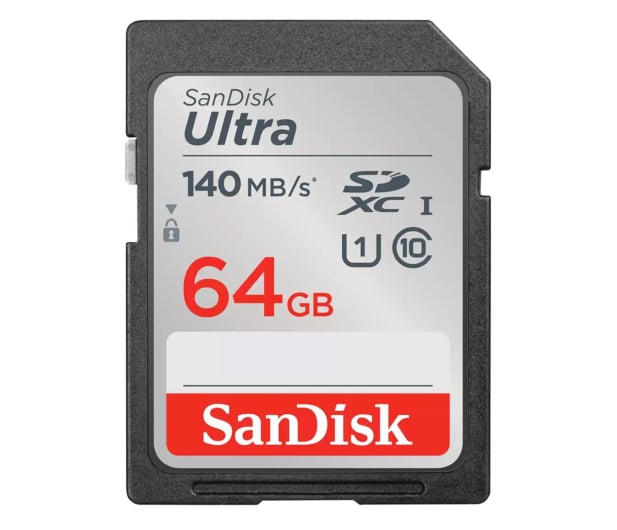 SanDisk 64GB SDXC Ultra 140MB/s C10 UHS-I - 1077531 - zdjęcie