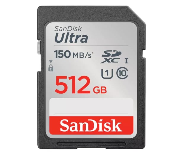 SanDisk 512GB SDXC Ultra 150MB/s C10 UHS-I - 1077557 - zdjęcie
