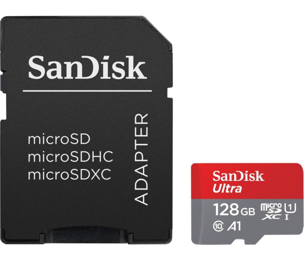 SanDisk 128GB microSDXC Ultra 140MB/s A1 C10 UHS-I U1 - 1077523 - zdjęcie 2
