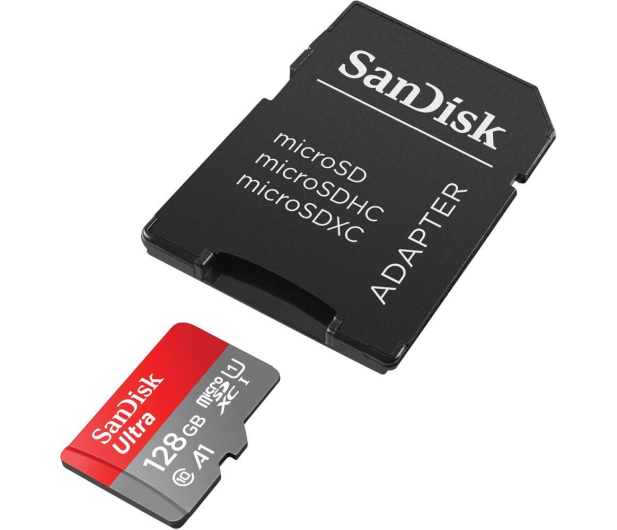 SanDisk 128GB microSDXC Ultra 140MB/s A1 C10 UHS-I U1 - 1077523 - zdjęcie 3