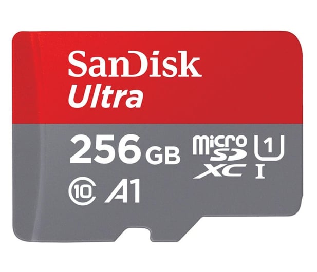 SanDisk 256GB microSDXC Ultra 150MB/s A1 C10 UHS-I U1 - 1077525 - zdjęcie