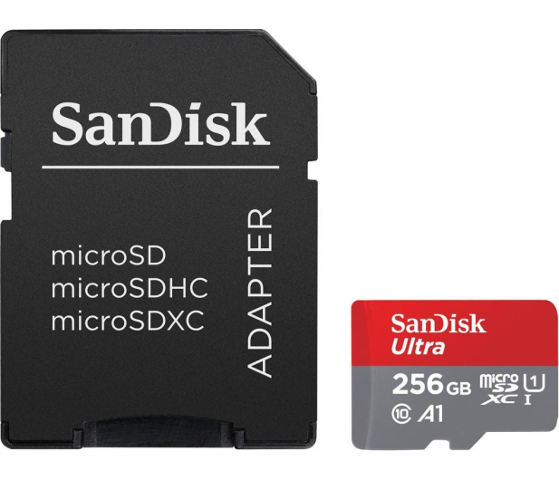 SanDisk 256GB microSDXC Ultra 150MB/s A1 C10 UHS-I U1 - 1077525 - zdjęcie 2