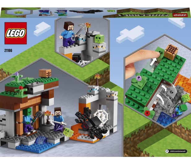 LEGO Minecraft 21166 Opuszczona kopalnia - 1010446 - zdjęcie 14