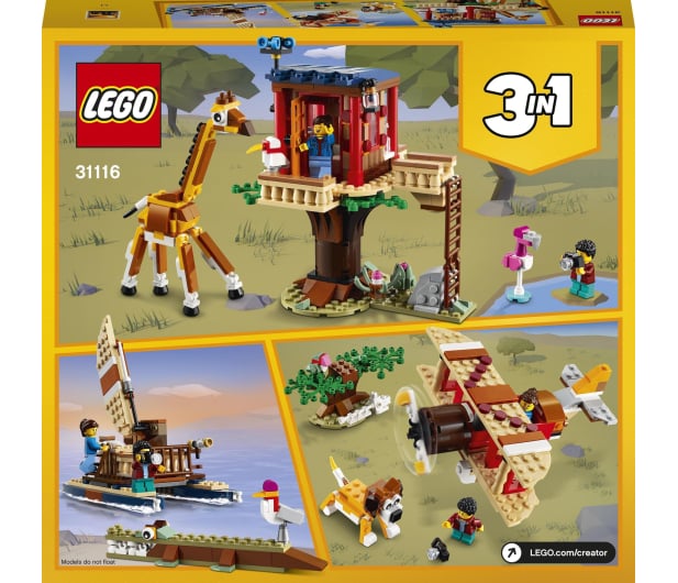 LEGO Creator 31116 Domek na drzewie na safari - 1015576 - zdjęcie 8