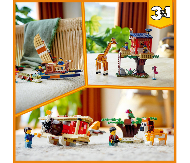 LEGO Creator 31116 Domek na drzewie na safari - 1015576 - zdjęcie 6