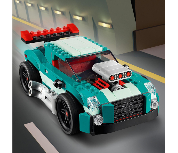 LEGO Creator 31127 Uliczna wyścigówka - 1035594 - zdjęcie 4