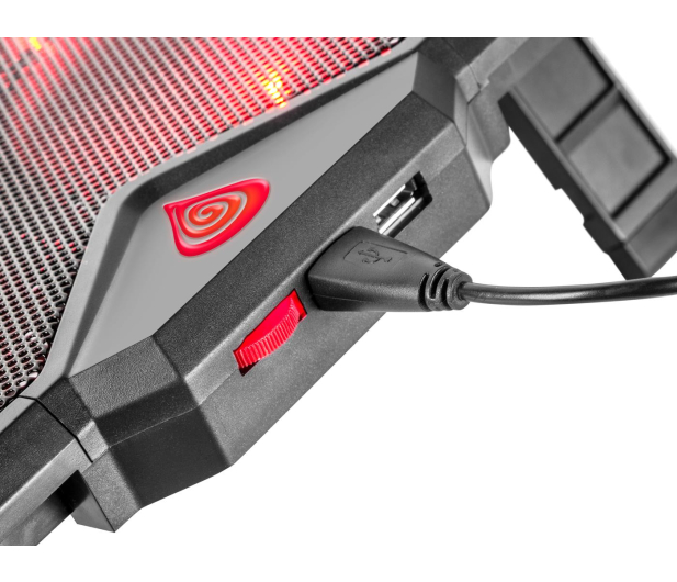 Genesis Podstawka chłodząca pod laptopa OXID 250 15.6-17.3" RGB - 1077234 - zdjęcie 7