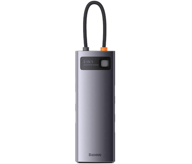 Baseus Hub USB-C 8w1 Metal Gleam Series - 1088613 - zdjęcie 2