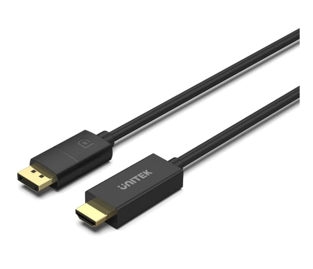 Unitek Kabel DisplayPort 1.2 - HDMI 4K/60Hz 1,8 m - 1089255 - zdjęcie