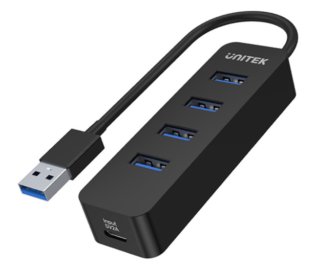 Unitek Hub USB-A, 4 porty USB 3.1, aktywny, 10 W - 1086773 - zdjęcie