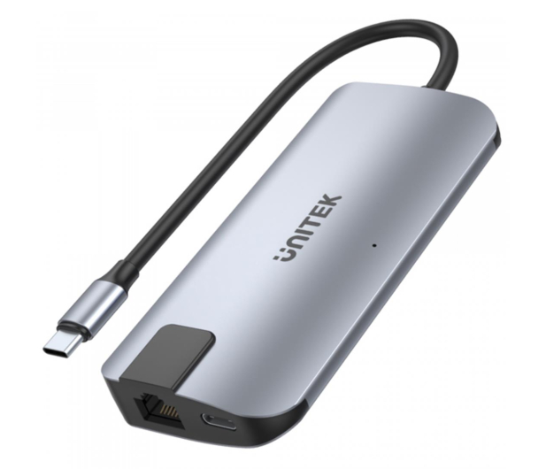 Unitek USB-C 2x USB-A HDMI 4K RJ-45 PD 100W - 1078699 - zdjęcie