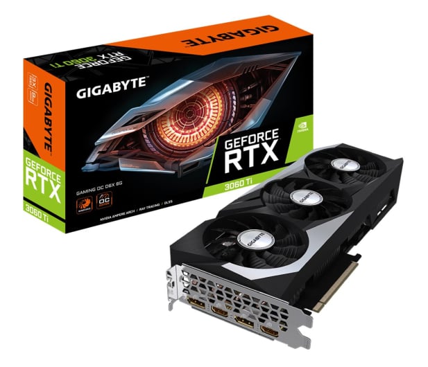 Gigabyte GeForce RTX 3060 Ti GAMING OC 8GB GDDR6X - 1089608 - zdjęcie