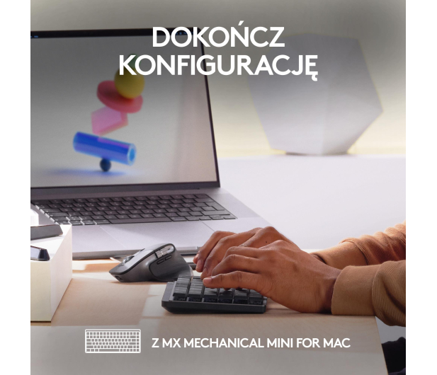 Logitech MX Master 3S for Mac Space Gray - 1080182 - zdjęcie 15