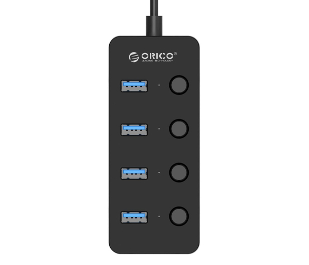 Orico HUB USB 3.1 (4x USB z wyłącznikami) - 1090792 - zdjęcie 2