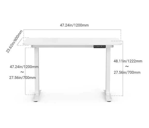 Kingsmith WalkingPad Standing Desk - biurko z elektryczną regulacją - 1092496 - zdjęcie 4