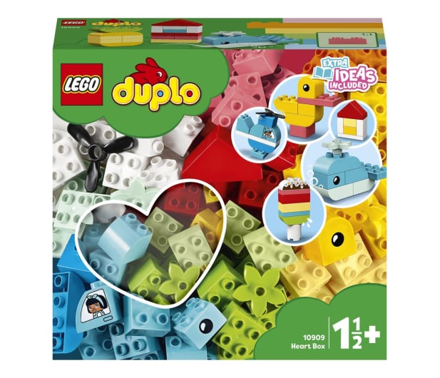 LEGO DUPLO 10909 Pudełko z serduszkiem - 1091446 - zdjęcie