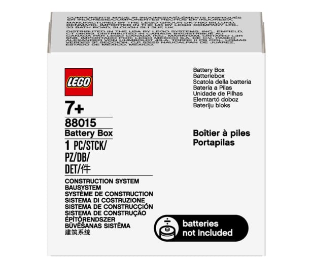 LEGO Functions 88015 Schowek na baterie - 1090357 - zdjęcie
