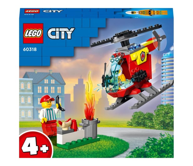 LEGO City 60318 Helikopter strażacki - 1090439 - zdjęcie