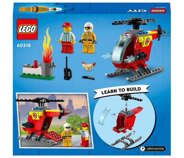 LEGO City 60318 Helikopter strażacki - 1090439 - zdjęcie 3
