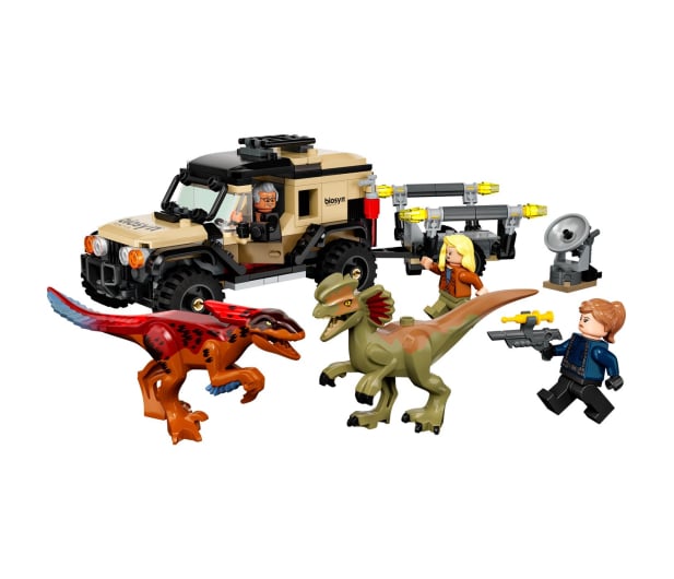LEGO Jurassic World 76951 Transport pyroraptora i dilofozaura - 1090441 - zdjęcie 4
