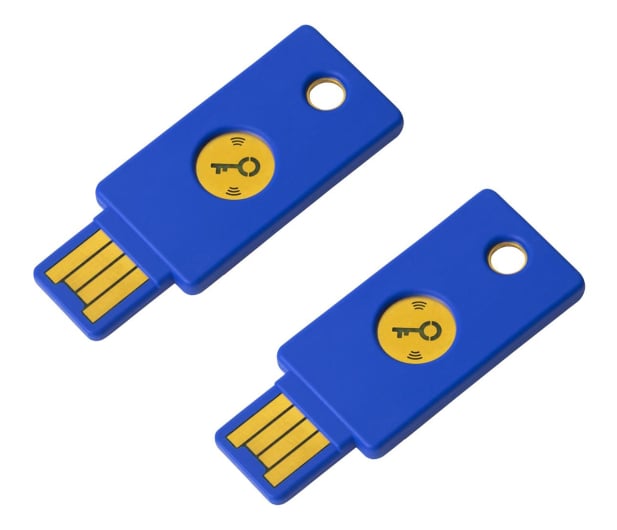 Yubico Security Key NFC by Yubico - zestaw 2 sztuk - 1091987 - zdjęcie
