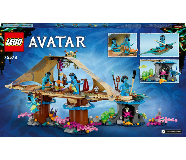 LEGO Avatar 75578 Dom na rafie klanu Metkayina - 1090448 - zdjęcie 3